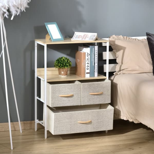 Rootz Chest of skuffer Storage Unit - Dresser - Soveværelse Skab - Reduktion - 58L X 29W X 81,5H cm