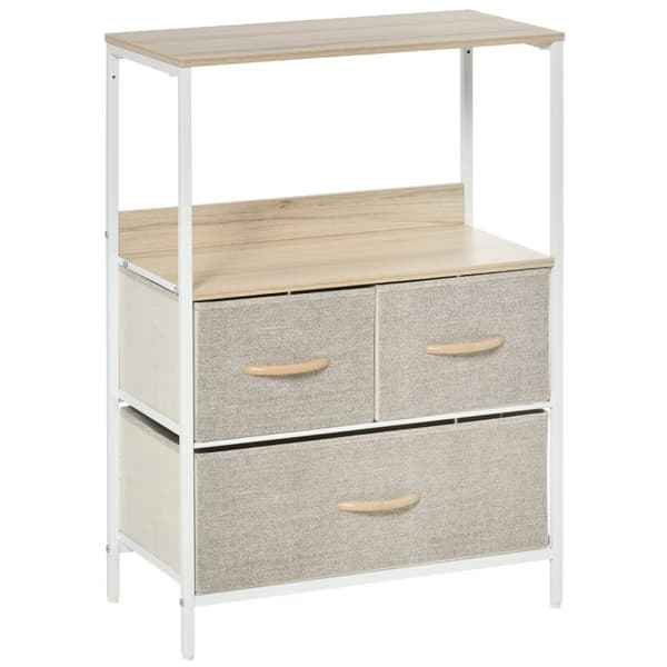Rootz Chest of skuffer Storage Unit - Dresser - Soveværelse Skab - Reduktion - 58L X 29W X 81,5H cm