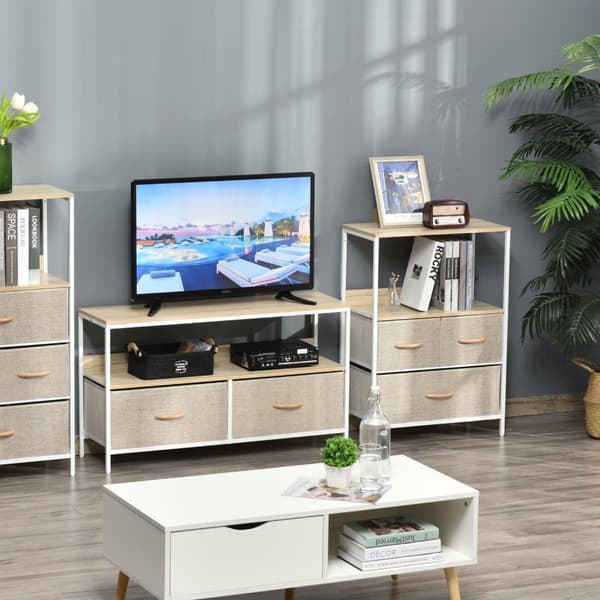 Rootz Chest of skuffer Storage Unit - Dresser - Soveværelse Skab - Reduktion - 58L X 29W X 81,5H cm