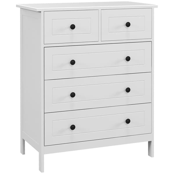 Rootz Dresser Storage Unit - Laatikot - Makuuhuoneen huonekalut - runsaasti säilytystilaa - 74 cm x 40 cm x 91cm