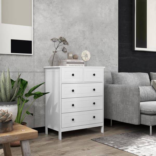 Rootz Dresser Storage Unit - Laatikot - Makuuhuoneen huonekalut - runsaasti säilytystilaa - 74 cm x 40 cm x 91cm