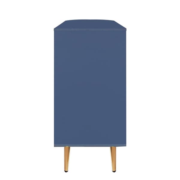 Rootz Sideboard Storage Cabinet - Fristående skåp - Lagringsmöbler - LED -lampor - 130 cm x 40 cm x 80 cm