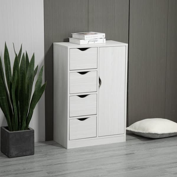 Rootzin säilytyskaappi - sivupöytä - Laatikoiden rinta - moderni muotoilu - tilaa säästävä - 54W x 29d x 83h cm