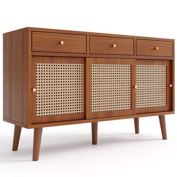 Rootz skænk - Buffetskab - Opbevaringsenhed - Justerbare hylder - 120L x 40W x 78H cm
