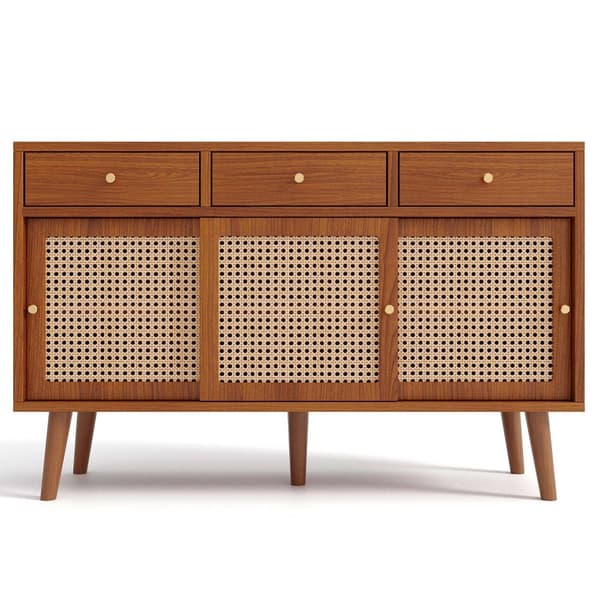 Rootz skænk - Buffetskab - Opbevaringsenhed - Justerbare hylder - 120L x 40W x 78H cm