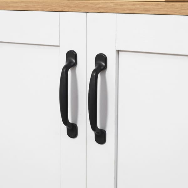 Rootz -säilytyskaapin buffet - sivupöytä - keittiön kaappi - säädettävät hyllyt - 90 x 39,5 x 88 cm
