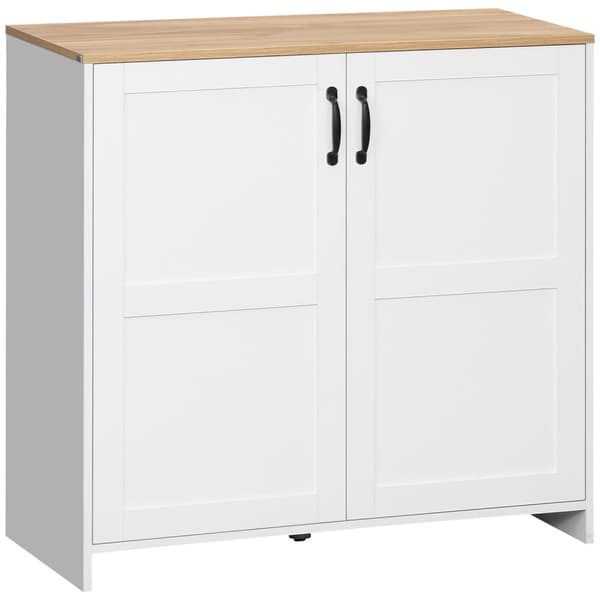Rootz -säilytyskaapin buffet - sivupöytä - keittiön kaappi - säädettävät hyllyt - 90 x 39,5 x 88 cm
