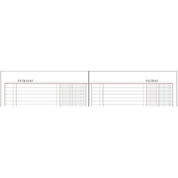 Cahier - DOHE - 9962 - Tygbindning - 100 ark - Pappbindning