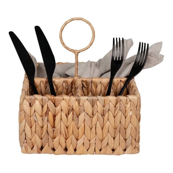 Rootz Storage Box - Water Hyacinth - Natural Organizer - miljövänlig - 20 cm x 11 cm x 20 cm