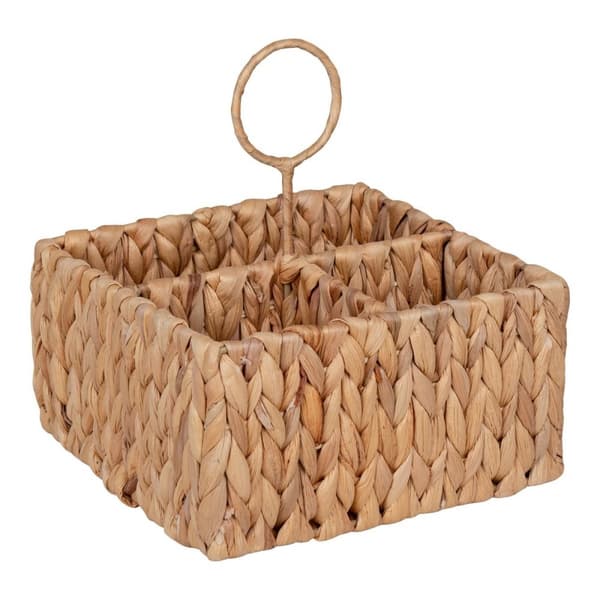 Rootz Storage Box - Water Hyacinth - Natural Organizer - miljövänlig - 20 cm x 11 cm x 20 cm