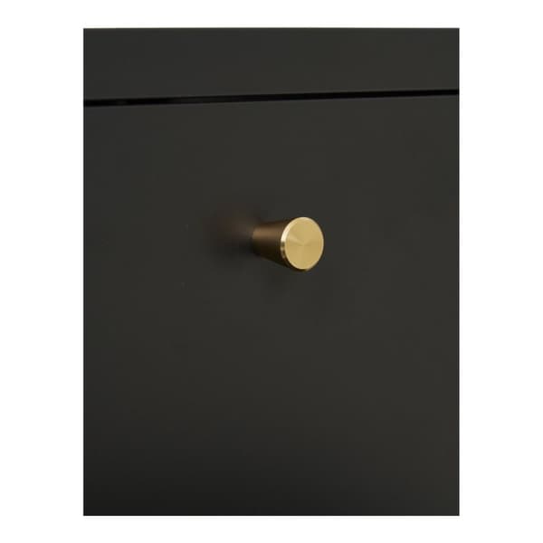 Rootz bröst med 2 lådor - stålförvaring - svart skåp - hållbar stålbyggnad - 40x40x60 cm