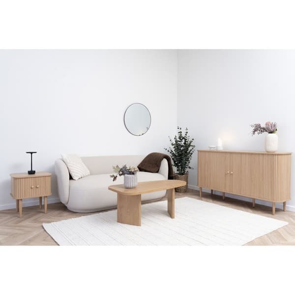 Rootz Nikon sivulevy - säilytyskaappi - Buffet Table - Parantaa sisustusta - 140x40x79 cm
