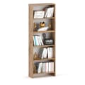 Pikkukuva 3 / 11: Kirjahylly Oak Wotan Office 60 CM 5 hyllyä Leluhylly Parvi