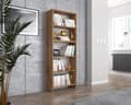 Pikkukuva 5 / 11: Kirjahylly Oak Wotan Office 60 CM 5 hyllyä Leluhylly Parvi