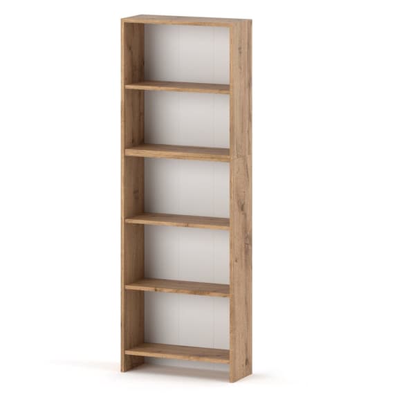 Kirjahylly Oak Wotan Office 60 CM 5 hyllyä Leluhylly Parvi