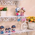 Miniatyrbild 2 av 4: TD® Stansfritt väggställ kreativt vägghängande blomsterställ enkel hylla väggdekoration vägghängande