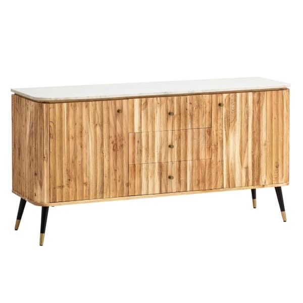 Rootz Modern Sideboard - Stylish Cabinet - förvaringskista - Handgjord elegans - 150 cm x 80 cm x 45 cm