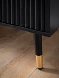 Miniatyrbillede 5 af 6: Rootz Stylfuldt skuffer - Moderne skænk - Opbevaringsenhed - Rummelig design - 150 cm x 81 cm x 39 cm