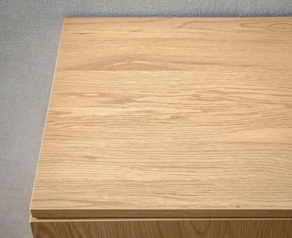 Rootz Stylish Sideboard - Modern Cabinet - Oak Decor Storage Unit - Justerbara hyllor - 140 cm x 80 cm x 39 cm