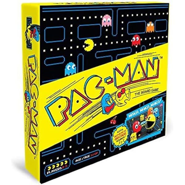 'REDSTRING-RS103002 Sällskapsspel Pac-Man. Ät upp energibolterna och fånga spöken, RS103002, Multicolor, unik'