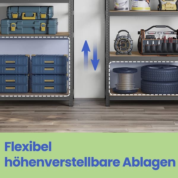 Förvaringsställ, tungt rack, källarställ
