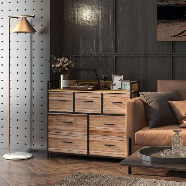 Rootz 7 Skuffe Storage Cabinet - CHOST OF THEBLEER - Foldbart stof - Organiser plads - 98 cm x 29 cm x 85 cm