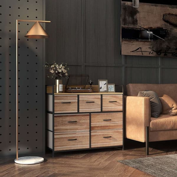 Rootz 7 Skuffe Storage Cabinet - CHOST OF THEBLEER - Foldbart stof - Organiser plads - 98 cm x 29 cm x 85 cm