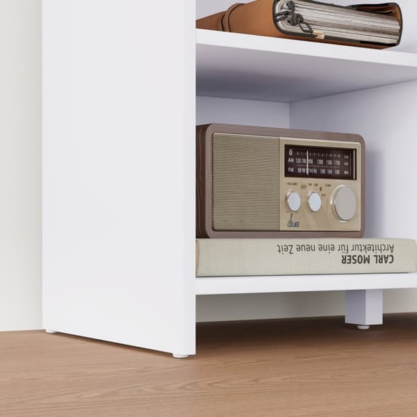 Rootz Buffet Storage Unit - 3 Rumskab - Moderne møbler - Elegant opbevaring - 80 cm x 35 cm x 82 cm