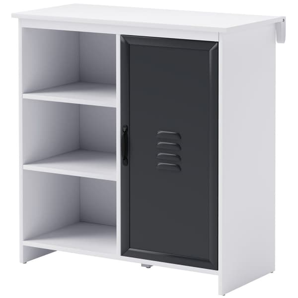 Rootz Buffet Storage Unit - 3 Rumskab - Moderne møbler - Elegant opbevaring - 80 cm x 35 cm x 82 cm