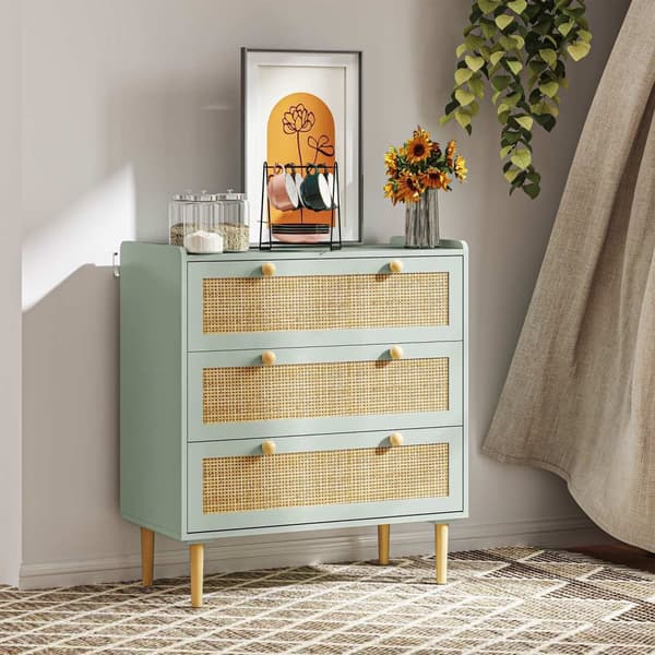Rootz Bohème -Design -laatikko - lipasto - säilytyskaappi - tyylikäs boho -chic -tyyli - 80L x 40b x 87,5h cm