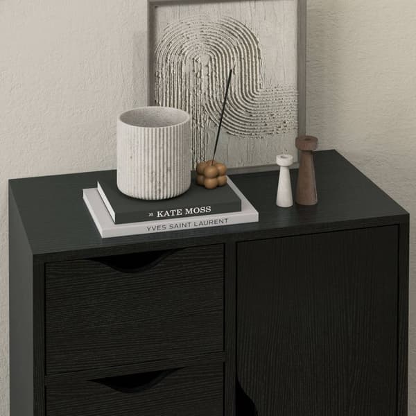 Rootz Buffet -laatikko - säilytyskaappi - Skandinavian lipasto - Kallistussuoja - 54 cm x 29cm x 83cm