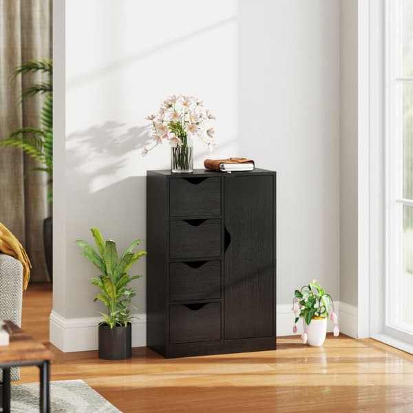Rootz Buffet -laatikko - säilytyskaappi - Skandinavian lipasto - Kallistussuoja - 54 cm x 29cm x 83cm