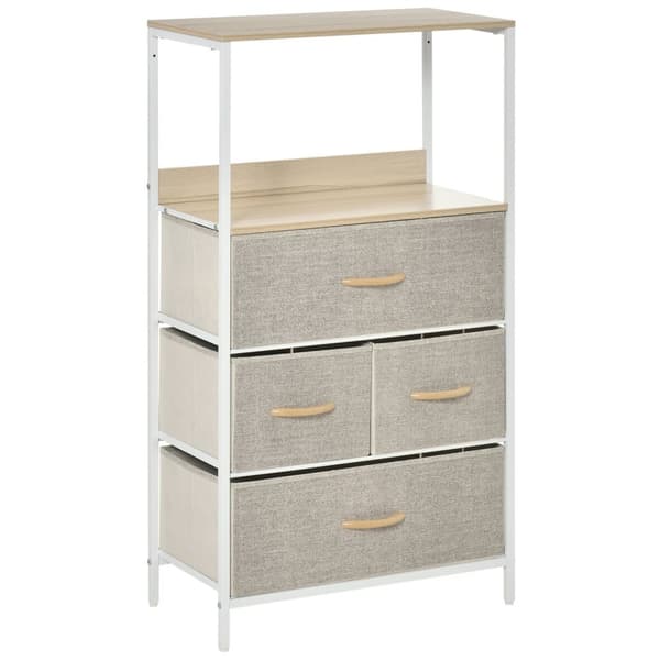 Rootzin laatikkokastike - lipasto - säilytysyksikkö - irrotettavat laatikot - tukeva suunnittelu - 58 cm x 29cm x 103cm