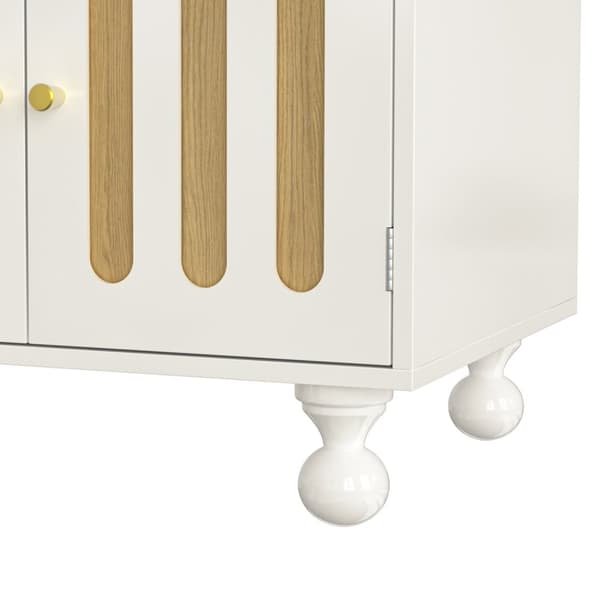 Rootz Moderne skænkskab - Spisestueopbevaring - Keen for klavernøgle - Holdbar MDF - 120 cm x 40 cm x 90 cm