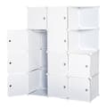 Miniatyrbillede 4 af 6: Rootz Modular Garderobe - Closet Organizer - Storage Unit - Alsidig - 111 cm x 47 cm x 145 cm