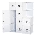 Miniatyrbillede 1 af 6: Rootz Modular Garderobe - Closet Organizer - Storage Unit - Alsidig - 111 cm x 47 cm x 145 cm
