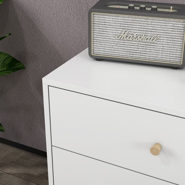 Rootz Scandinavian Bes of Drawers - Lagringsskåp - Lådan - Robust MDF & Pine - 60L X 40B X 68H cm