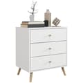 Miniatyrbild 6 av 6: Rootz Scandinavian Bes of Drawers - Lagringsskåp - Lådan - Robust MDF & Pine - 60L X 40B X 68H cm