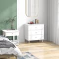 Miniatyrbild 2 av 6: Rootz Scandinavian Bes of Drawers - Lagringsskåp - Lådan - Robust MDF & Pine - 60L X 40B X 68H cm