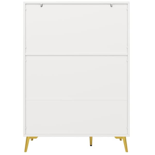 Köksförvaringsskåp 100×50×140 cm – Modernt skafferi med vikdörrar, vit sideboard för kök, matsal eller vardagsrum, multifunktionell förvaring