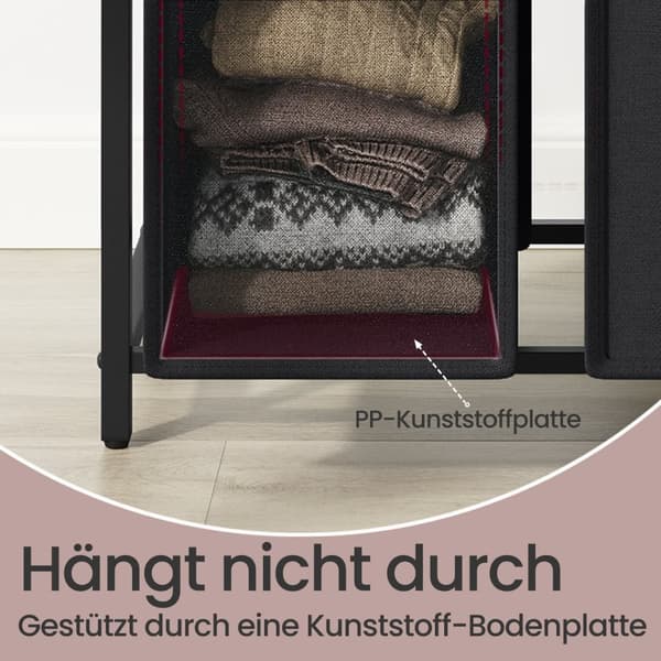 Rootz 3 Rum Vaskeri Kurv - Vaskeri Collector - Vaskeri - Rumbesparende hylder - 92,5 x 33 x 71 cm