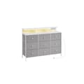 Miniatyrbillede 1 af 6: Rootz 9 Skuffekiste - Opbevaringsenhed - Kommode - LED -belysning - Rumbesparende - 33,5 x 114 x 84 cm