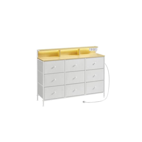 ROOTZ CHOST OF THEBLEERS - KOLLER - Opbevaringsenhed - LED -belysning - 33,5 T x 114 W x 84 H cm - Cloud White - Funktionelt design