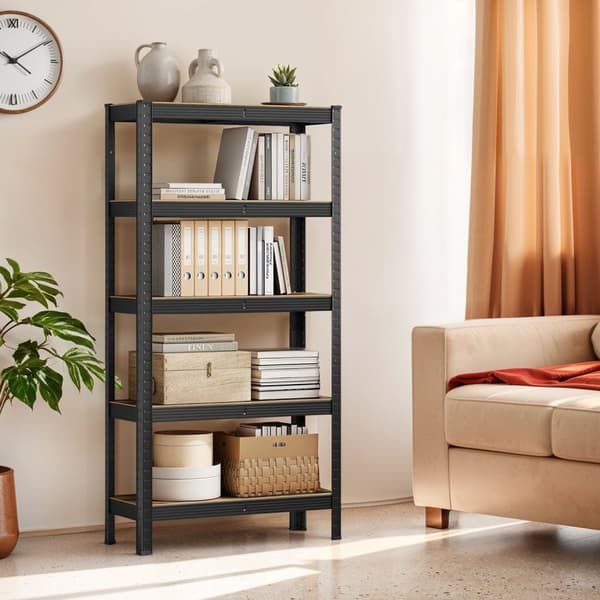 Rootz Heavy -Duty hylde - Kælderhylde - lagerhylde - Rustresistente stål - 150 cm x 75 cm x 30 cm
