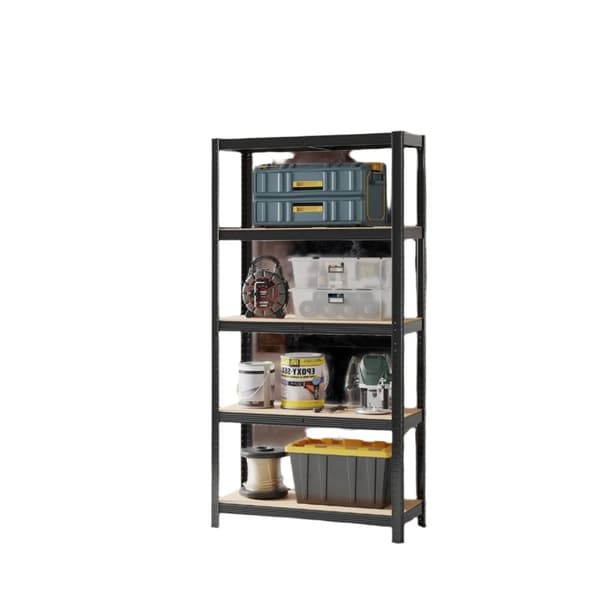 Rootz Heavy Duty Storage -hylly - Hyödyllisyyshylly - autotallin järjestäjä - Vahvistettu teräsrunko - 180 cm x 90cm x 40cm