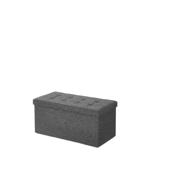Rootz Foldble Seat -rinta - säilytyslaatikko - istuin säilytystilassa - 80L kapasiteetti - 76x38x38cm - max 300 kg - liinavaatteet, kuten kansi - ihan