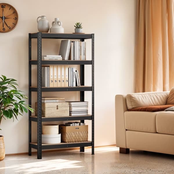 Rootz Heavy Dut -hylly - Basement -hylly - Varaston hylly - Teräsrunko - 150 cm x 75 cm x 30 cm - enimmäispaino 80 kg