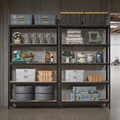 Miniatyrbillede 2 af 5: Rootz tung opbevaringshylde - metalhylderenhed - garage rack - holder 175 kg - 200 cm x 120 cm x 60 cm