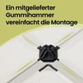 Miniatyrbillede 5 af 6: Rootz Schuhregal hyldesystem - skoarrangør - plastgarderobe - let vedligeholdelse - 93 cm x 123 cm x 31 cm