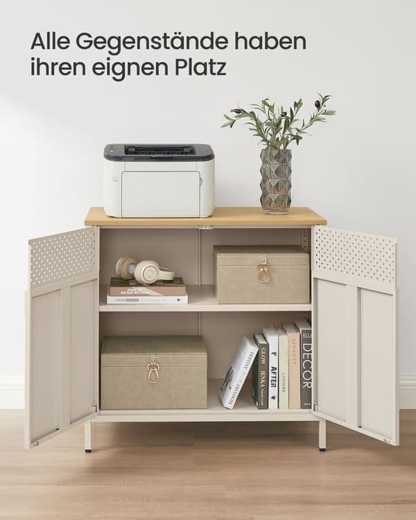 Rootz Storage Cabinet - Arrangørenhed - Hylderum - Holdbart design - 40 cm x 80 cm x 76 cm